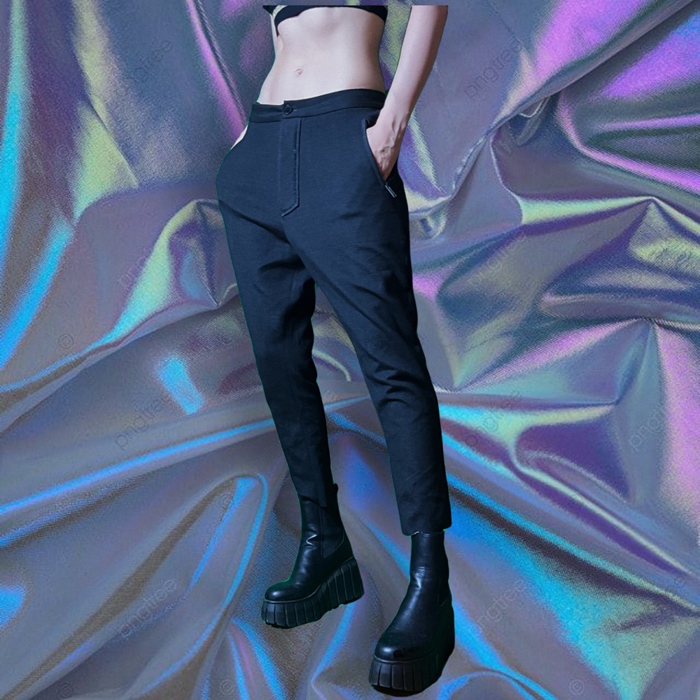 Umi Tunal Black Pants